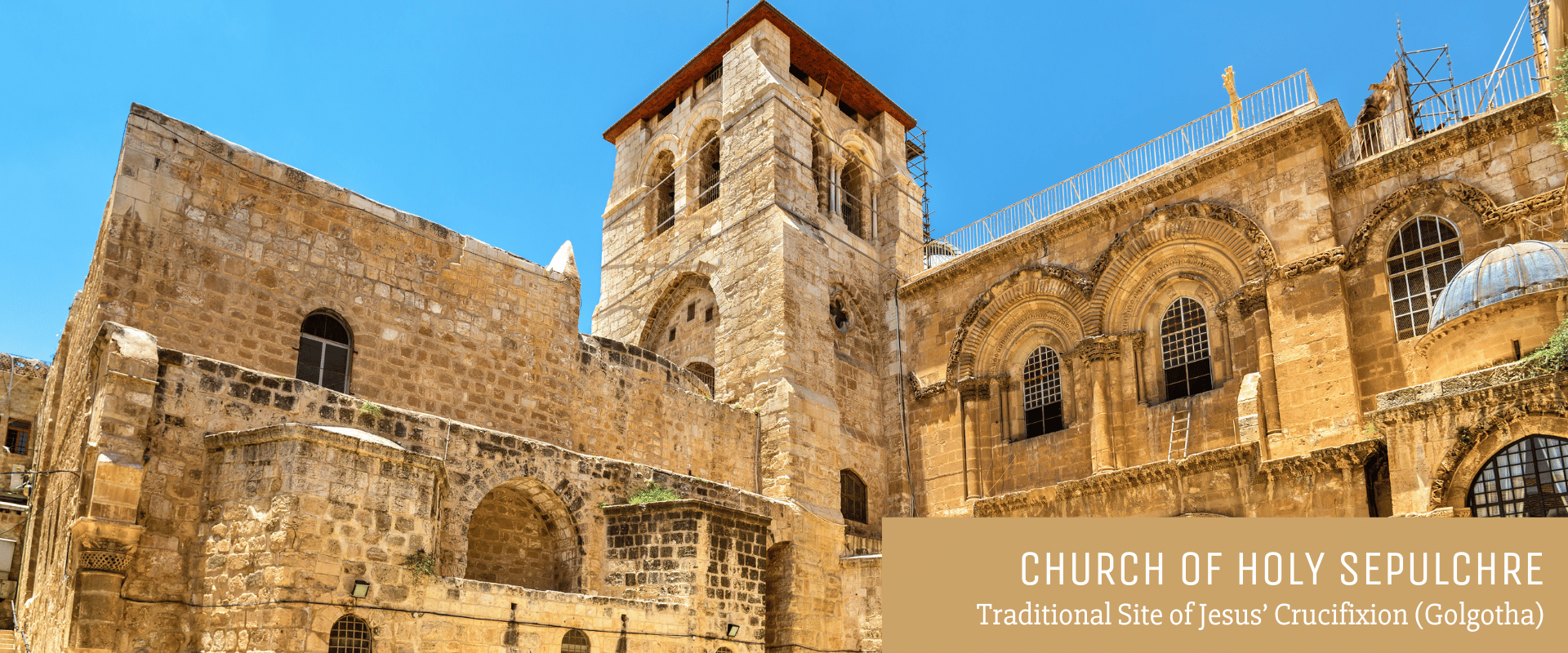 Church of Holy Sepulchre - Traditional Location Where Jesus Was Crucified
