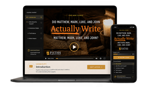 Did MMLJ Actually Write the Gospels