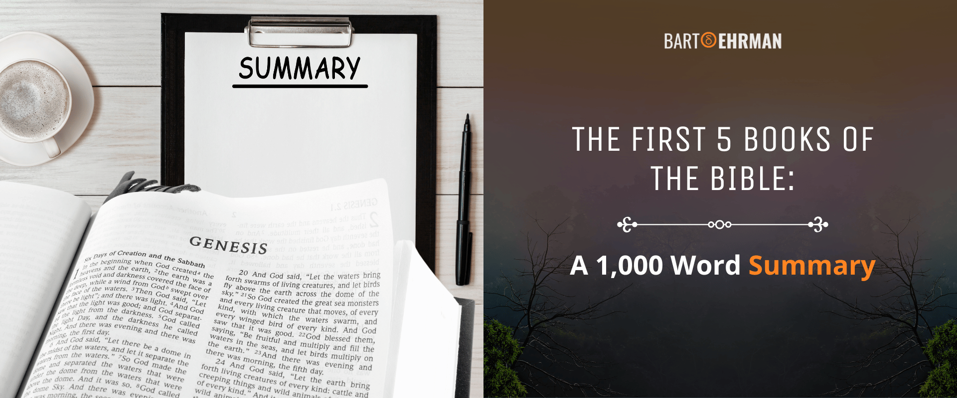 The First Five Books of the Bible